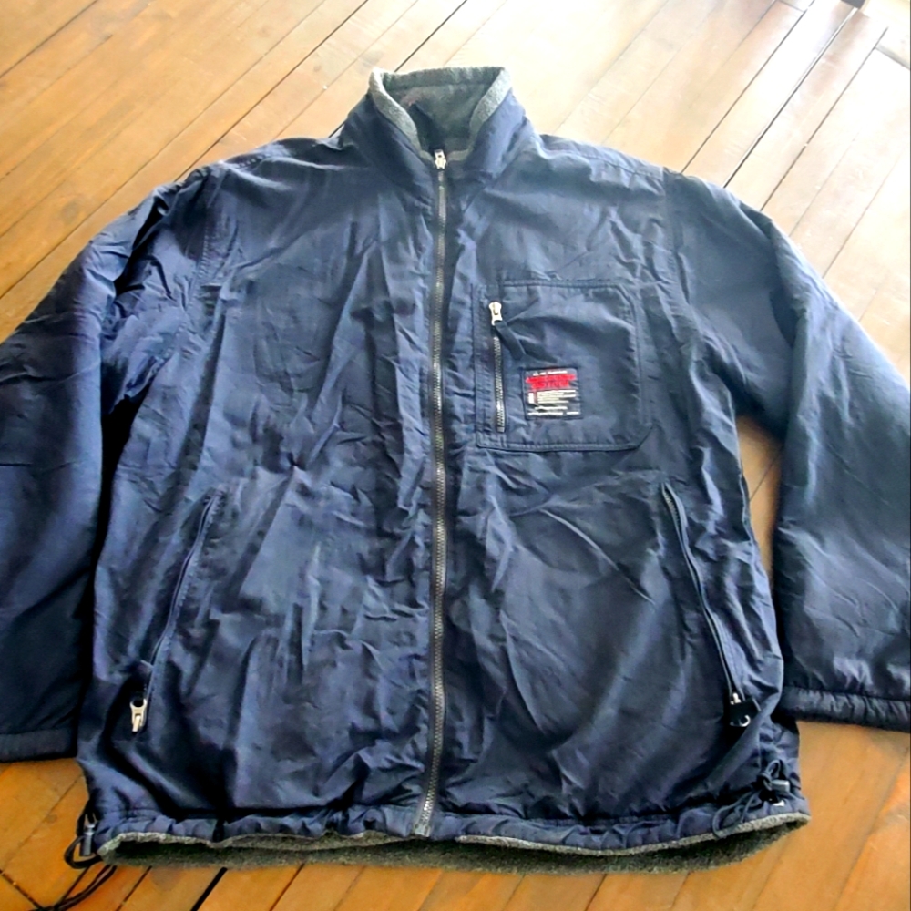 1982 abercrombie and fitch blue jacket